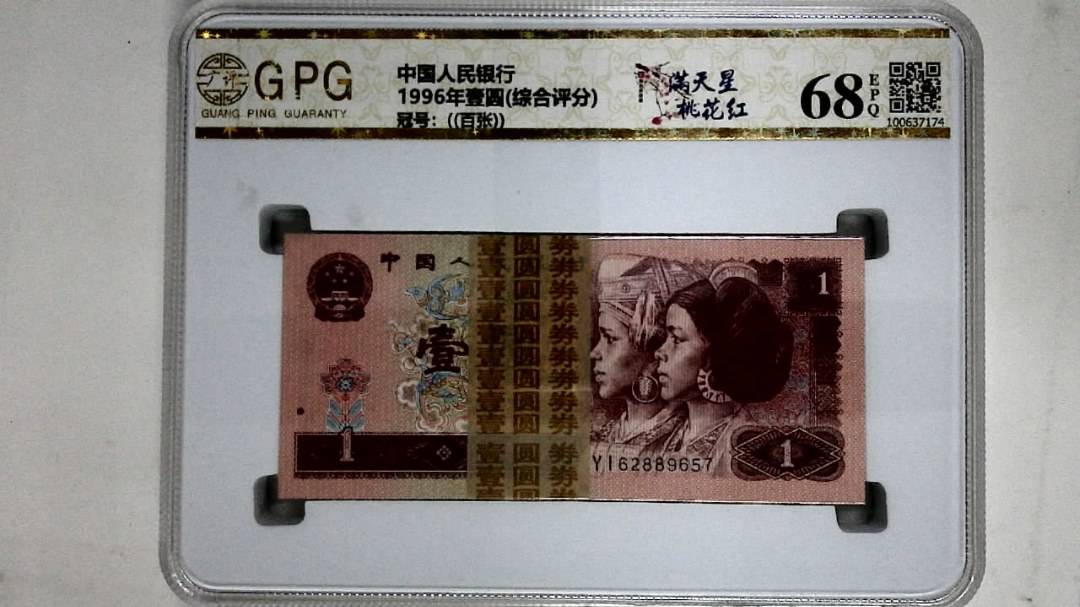 1996年壹圆(综合评分)