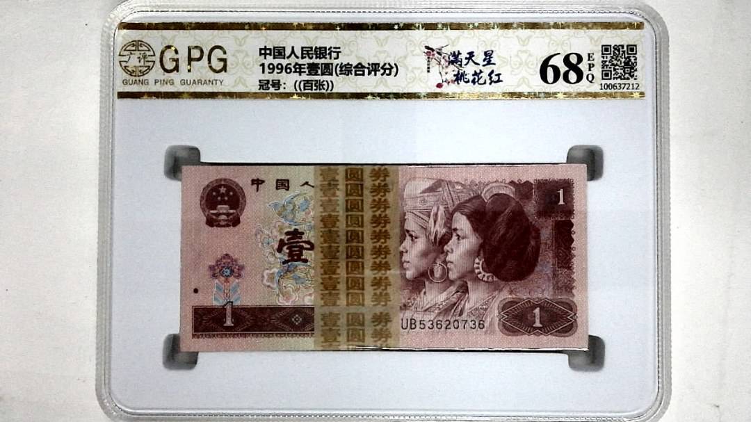 1996年壹圆(综合评分)