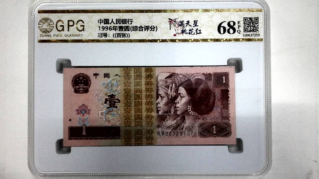 1996年壹圆(综合评分)