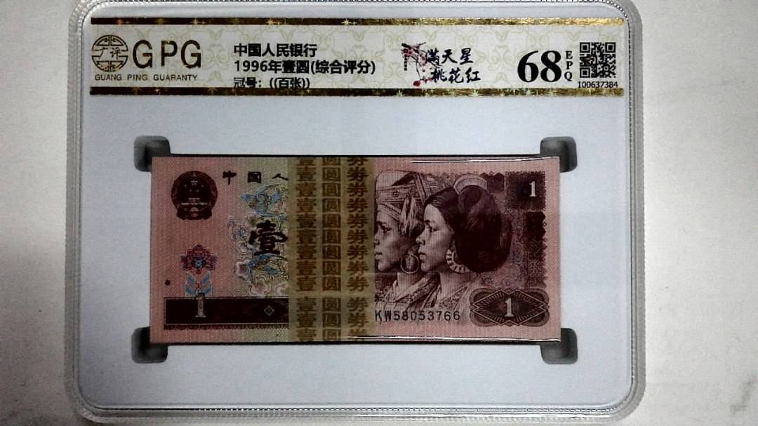 1996年壹圆(综合评分)