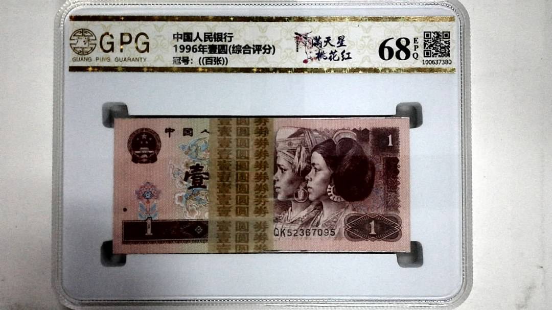 1996年壹圆(综合评分)