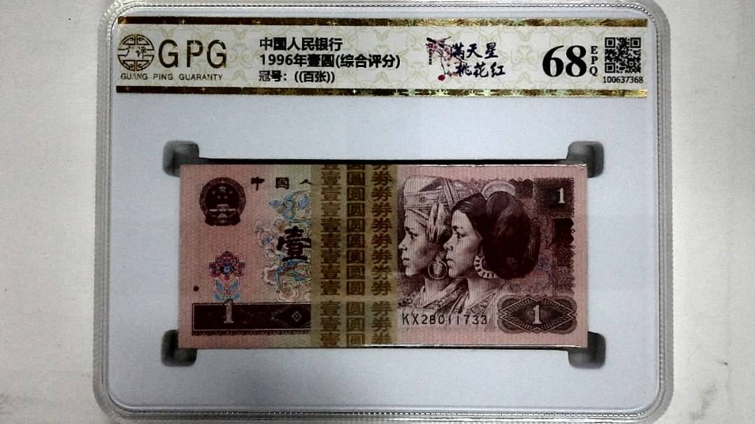 1996年壹圆(综合评分)