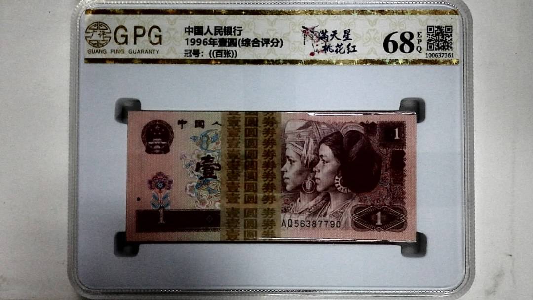 1996年壹圆(综合评分)