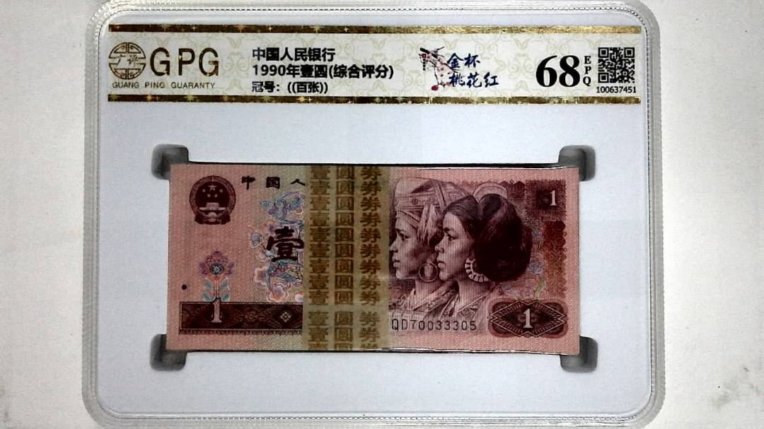 1990年壹圆(综合评分)