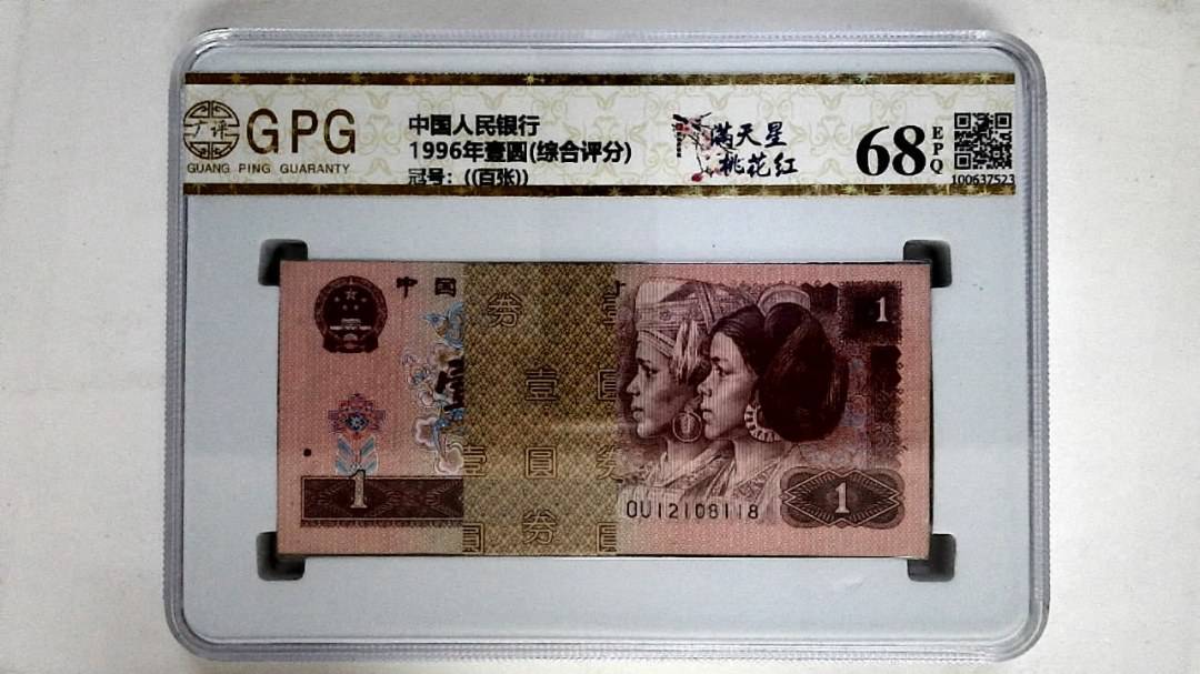 1996年壹圆(综合评分)