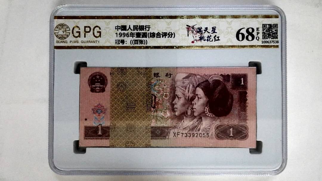 1996年壹圆(综合评分)