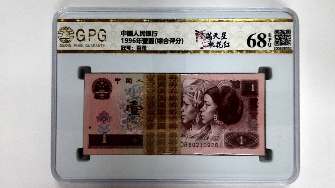 1996年壹圆(综合评分)