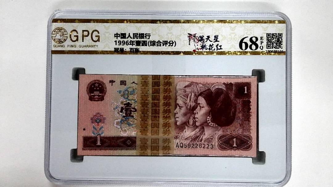 1996年壹圆(综合评分)