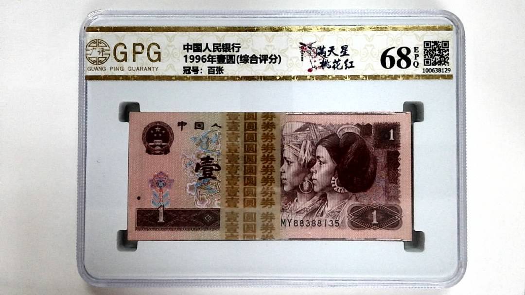 1996年壹圆(综合评分)