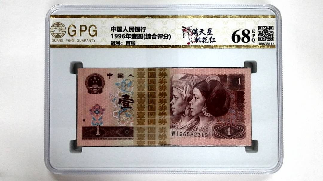 1996年壹圆(综合评分)