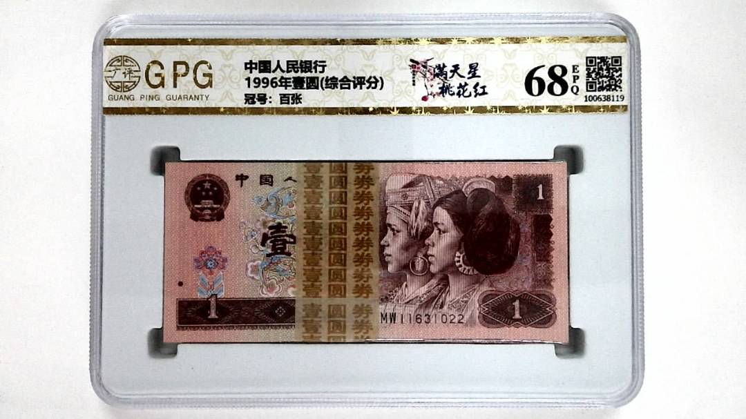 1996年壹圆(综合评分)