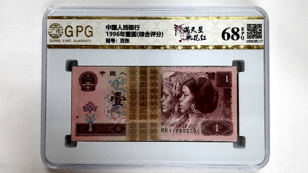 1996年壹圆(综合评分)