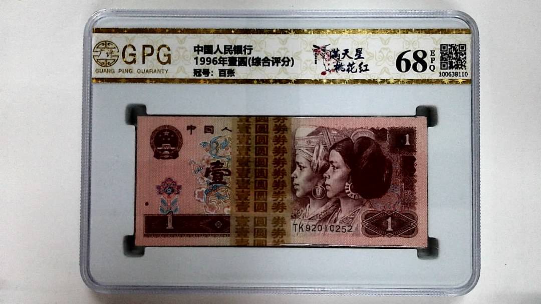 1996年壹圆(综合评分)