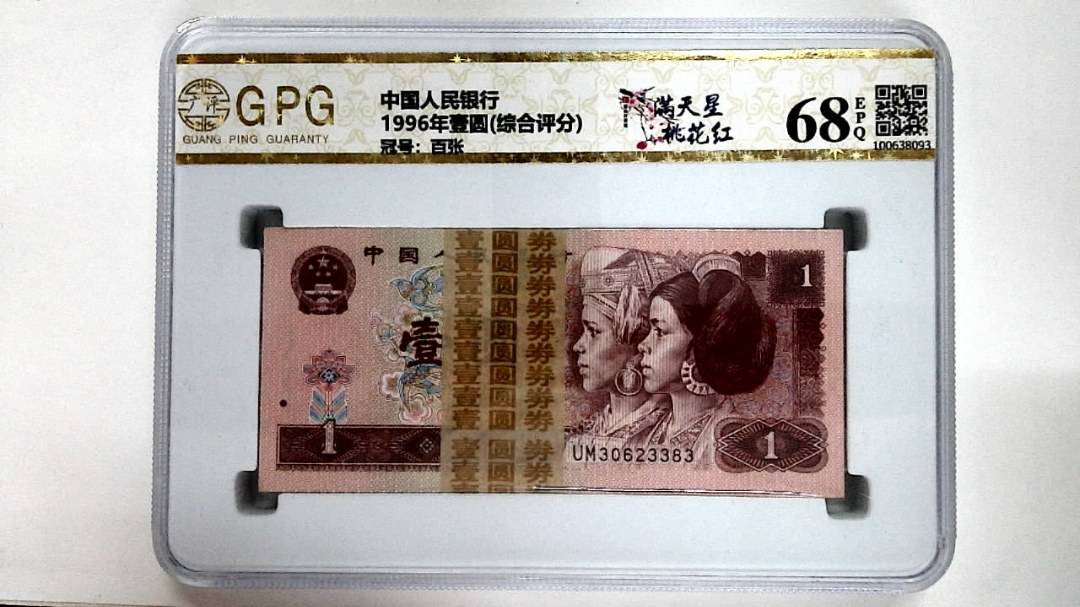 1996年壹圆(综合评分)