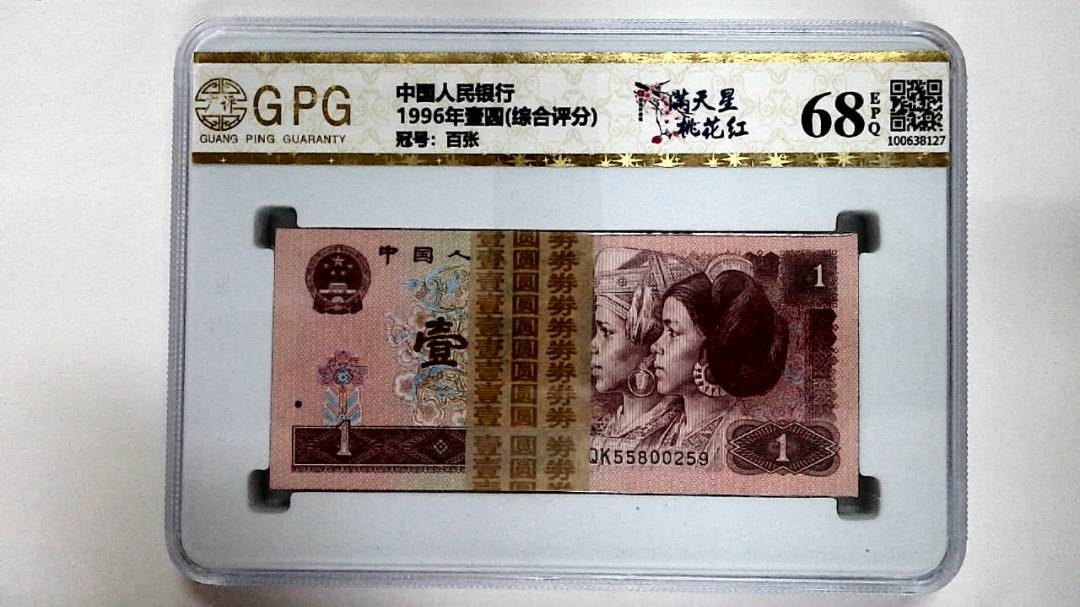 1996年壹圆(综合评分)