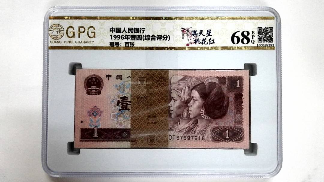 1996年壹圆(综合评分)