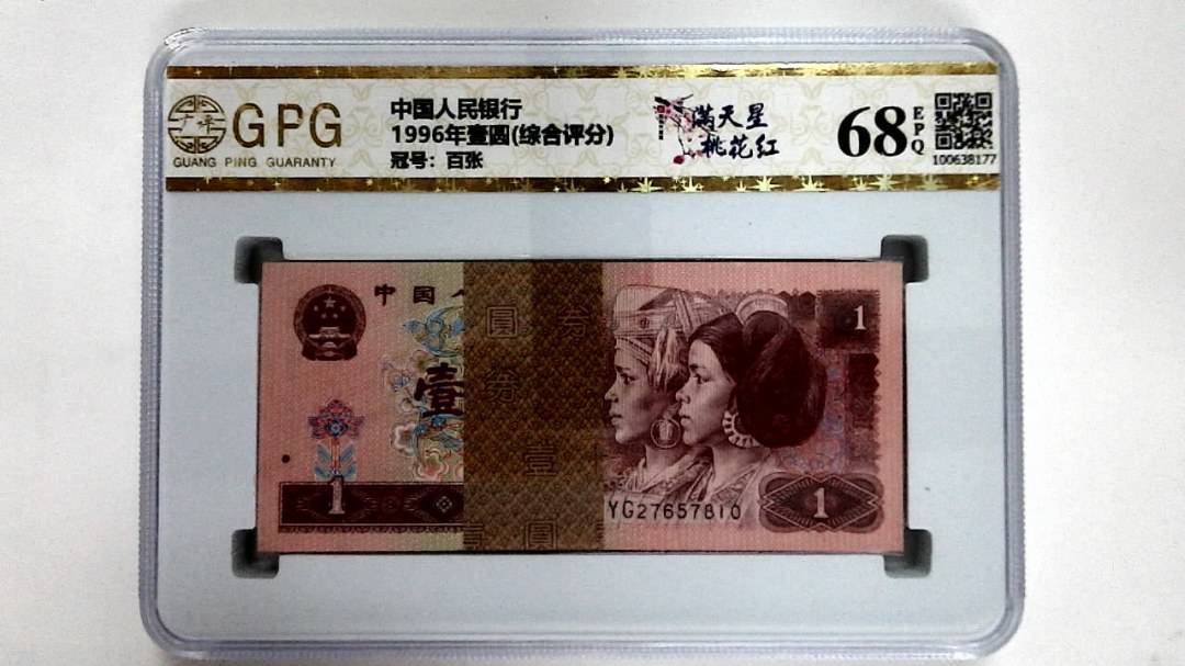 1996年壹圆(综合评分)