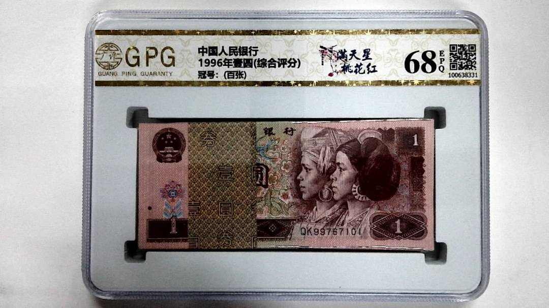 1996年壹圆(综合评分)