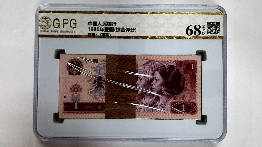 1980年壹圆(综合评分)