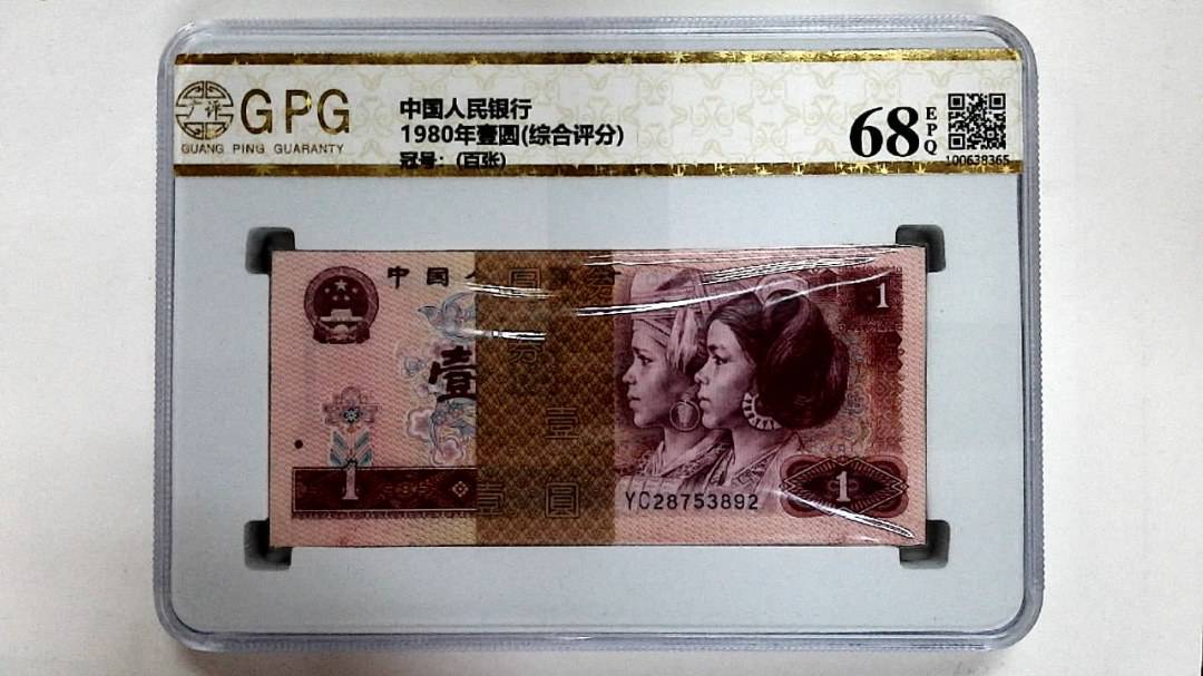 1980年壹圆(综合评分)