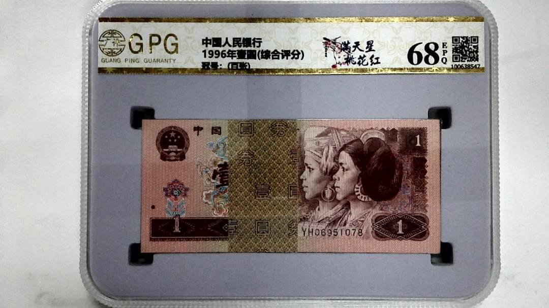 1996年壹圆(综合评分)