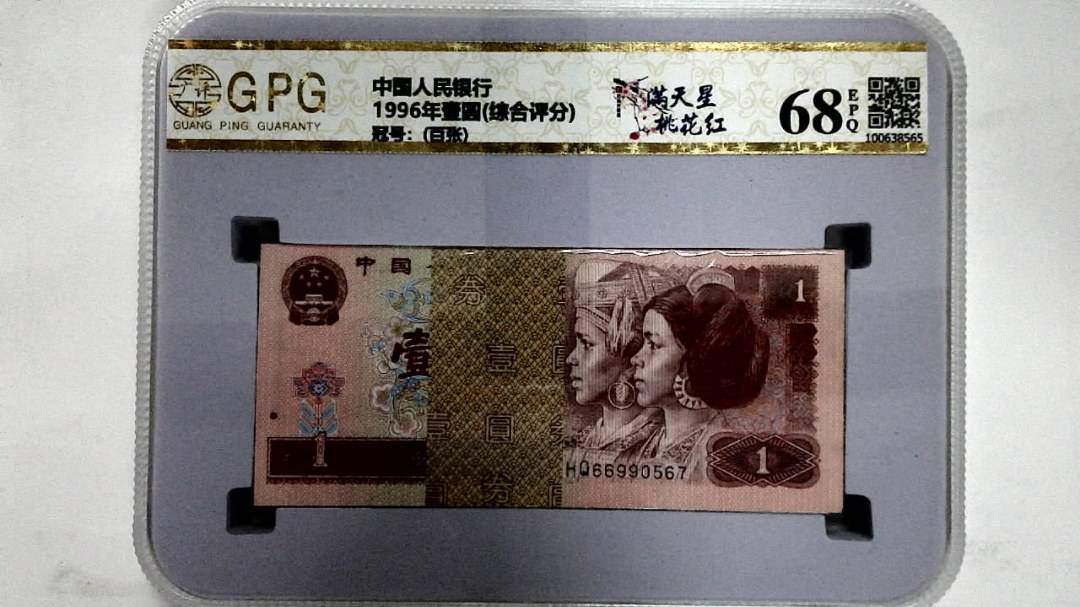 1996年壹圆(综合评分)