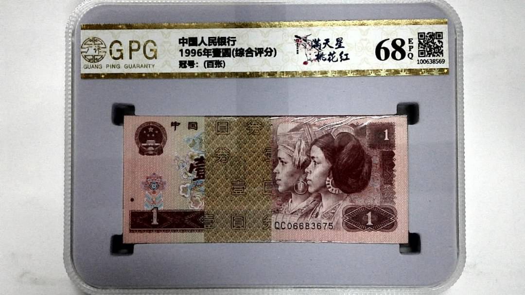 1996年壹圆(综合评分)