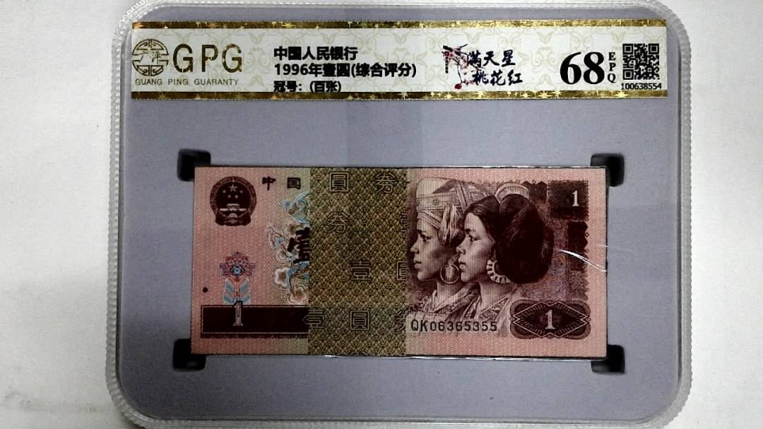 1996年壹圆(综合评分)