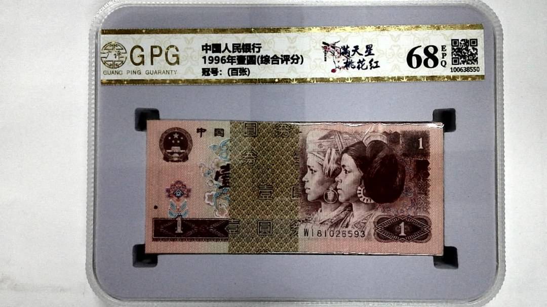 1996年壹圆(综合评分)