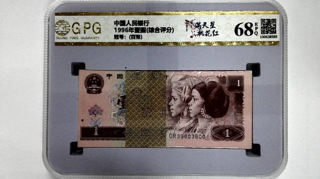 1996年壹圆(综合评分)