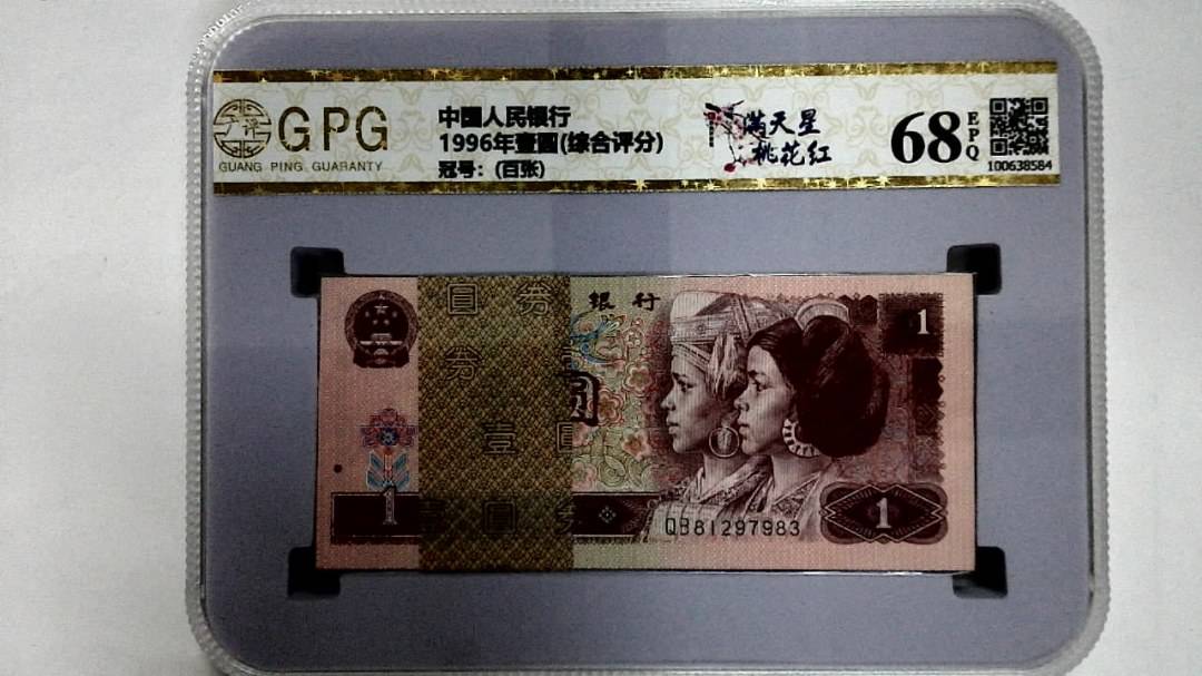 1996年壹圆(综合评分)