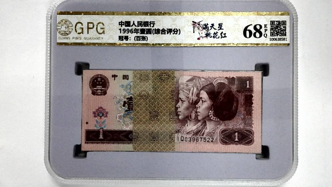 1996年壹圆(综合评分)