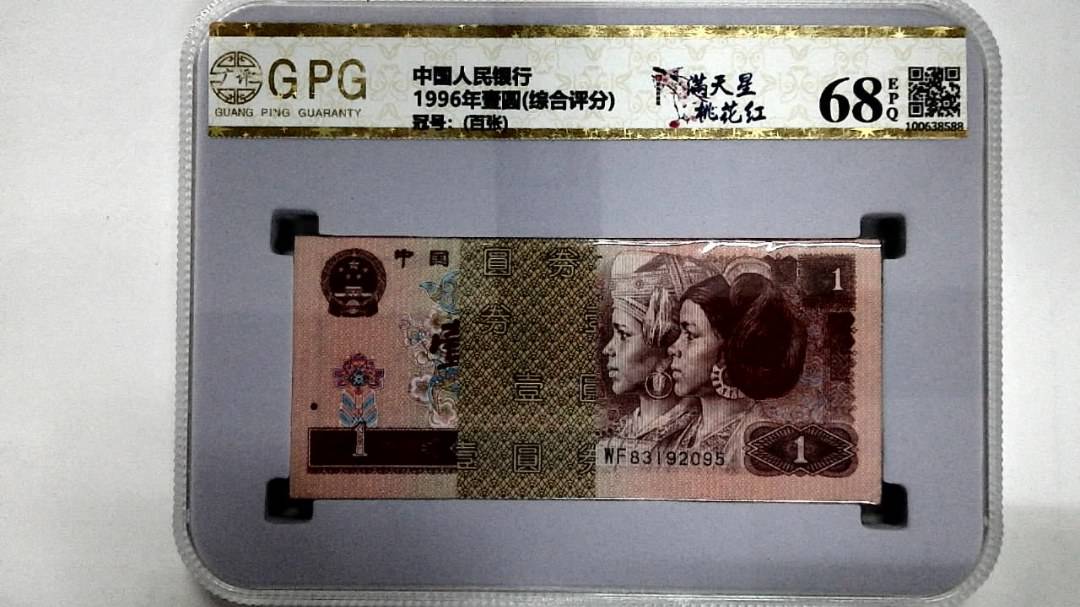 1996年壹圆(综合评分)