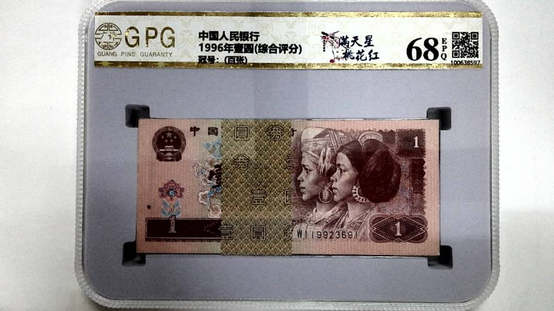 1996年壹圆(综合评分)