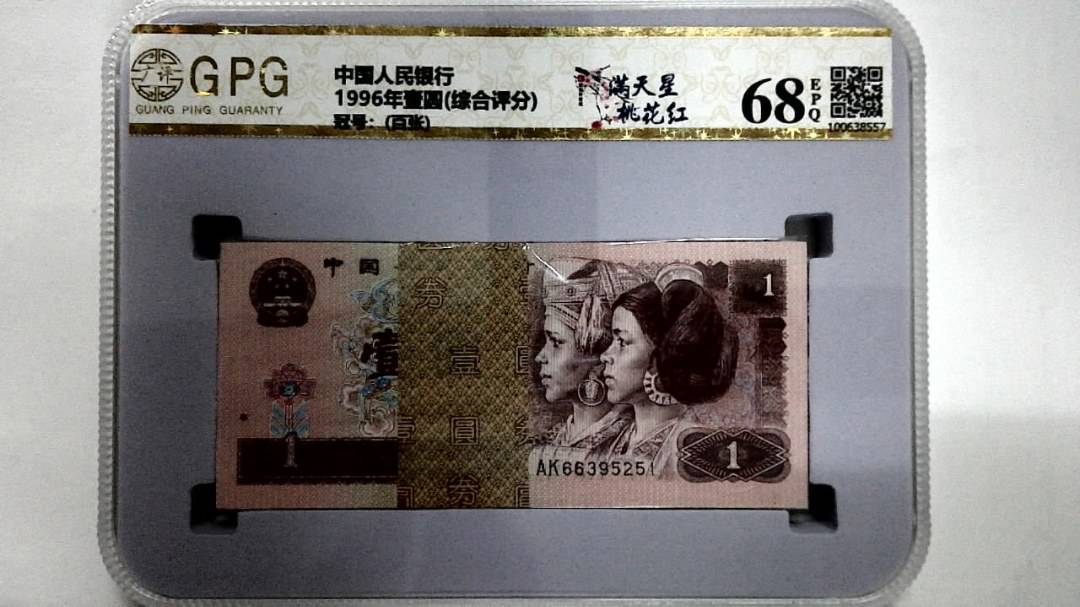 1996年壹圆(综合评分)