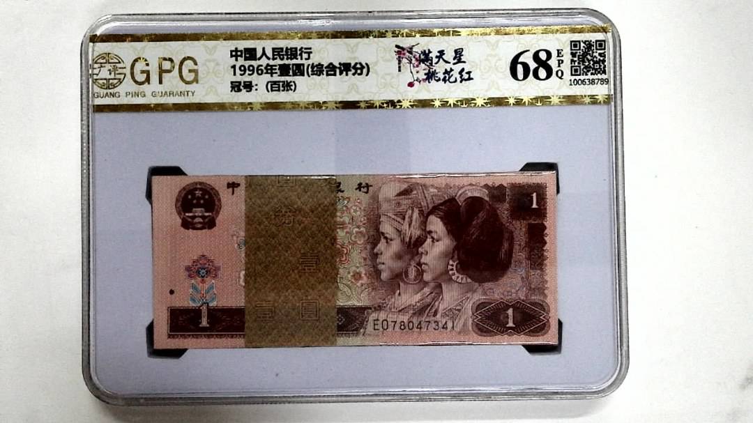 1996年壹圆(综合评分)