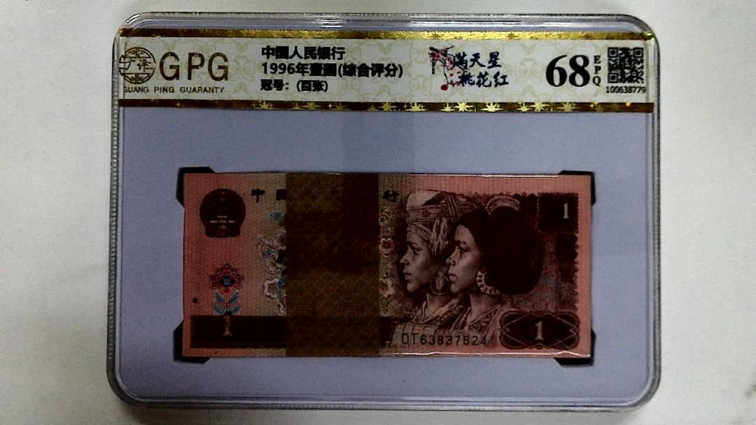 1996年壹圆(综合评分)