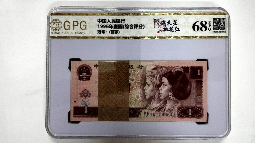 1996年壹圆(综合评分)