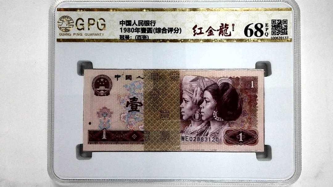 1980年壹圆(综合评分)