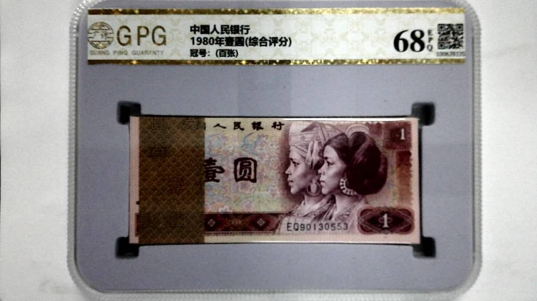 1980年壹圆(综合评分)