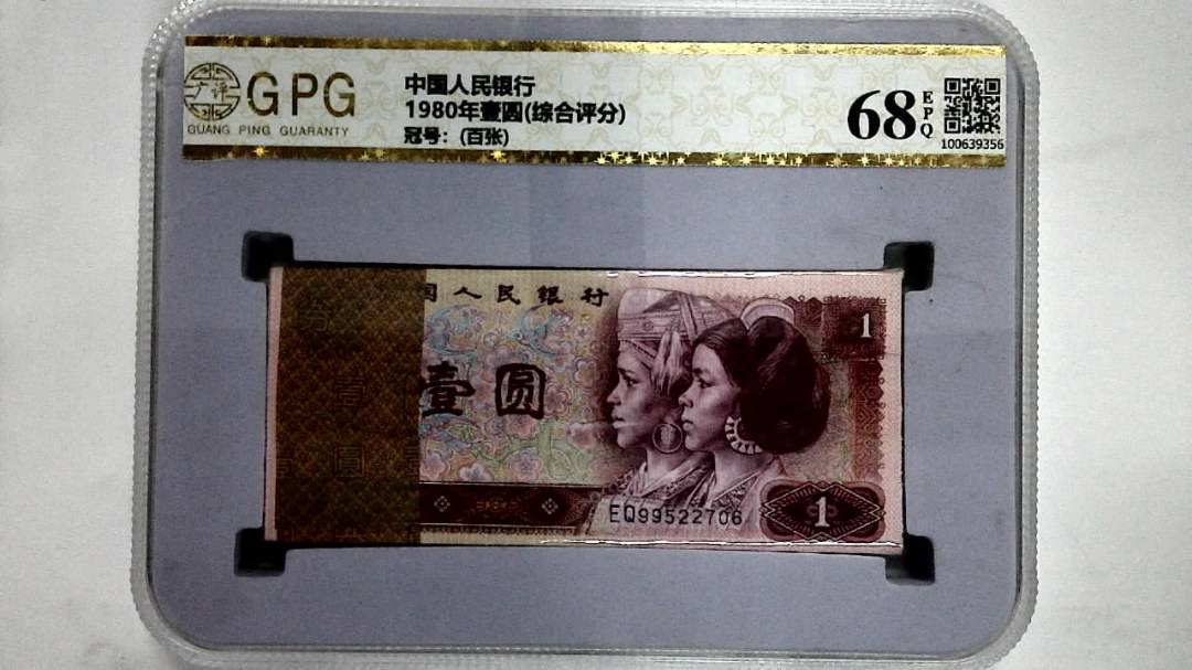 1980年壹圆(综合评分)