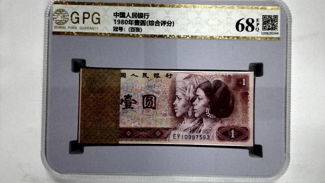 1980年壹圆(综合评分)