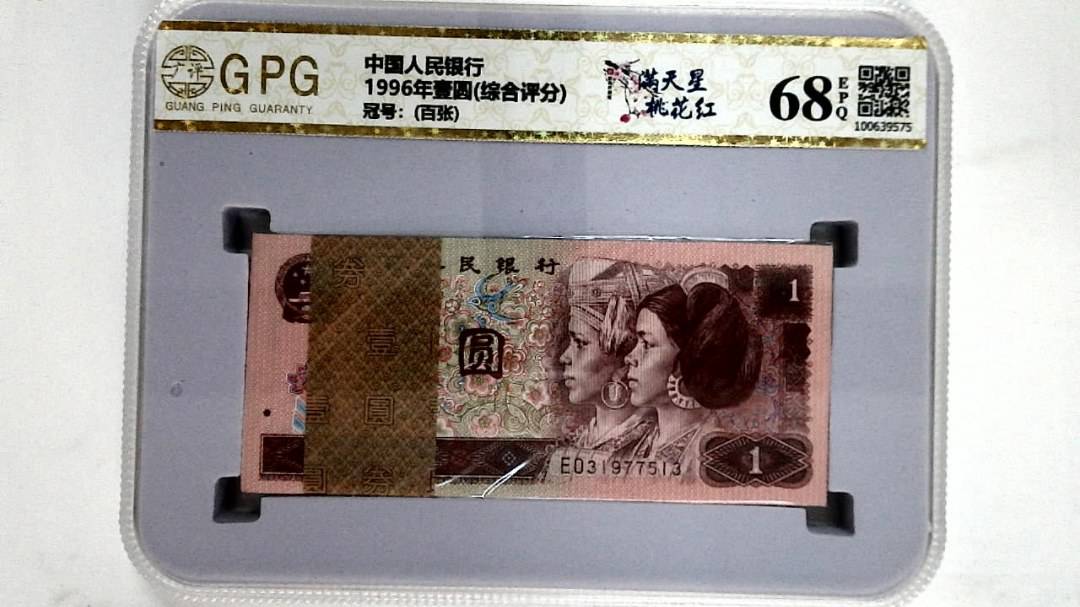 1996年壹圆(综合评分)