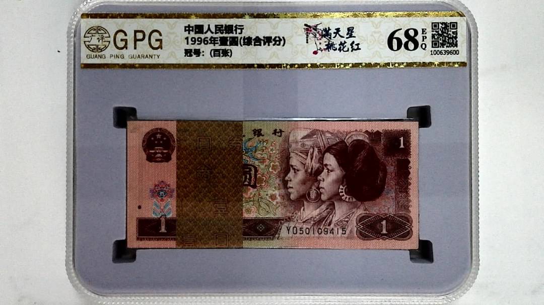 1996年壹圆(综合评分)