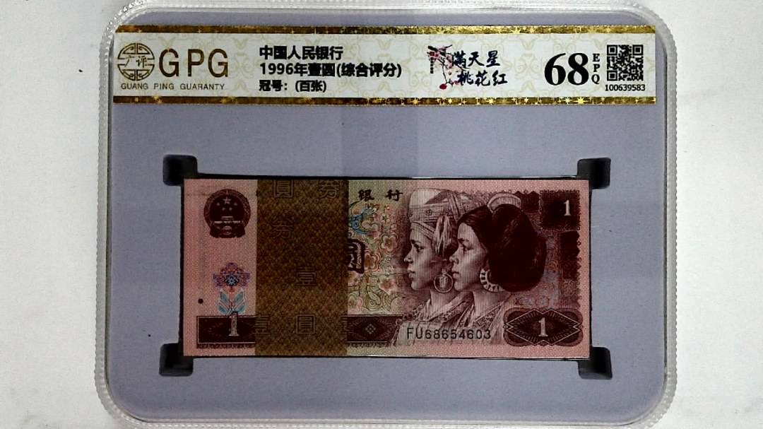 1996年壹圆(综合评分)