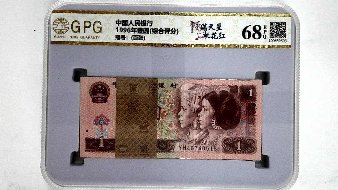 1996年壹圆(综合评分)