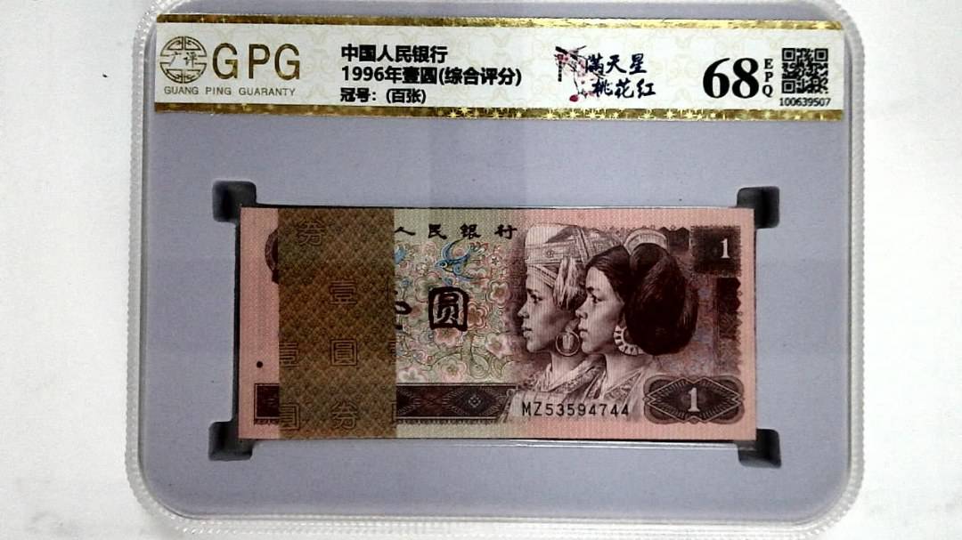 1996年壹圆(综合评分)