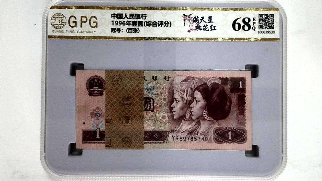 1996年壹圆(综合评分)