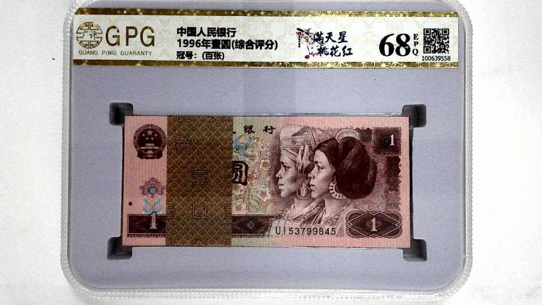 1996年壹圆(综合评分)