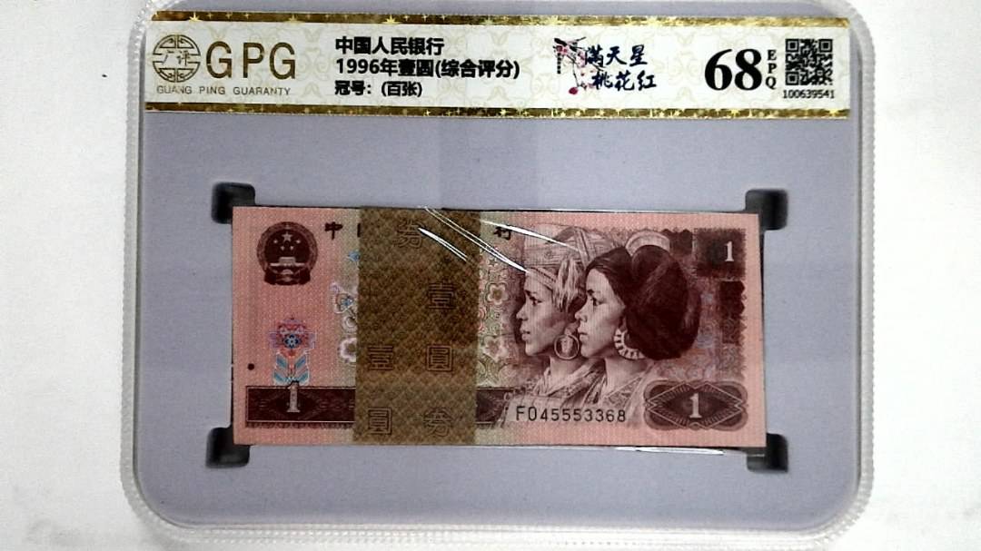 1996年壹圆(综合评分)